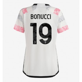 Damen Fußballbekleidung Juventus Leonardo Bonucci #19 Auswärtstrikot 2023-24 Kurzarm